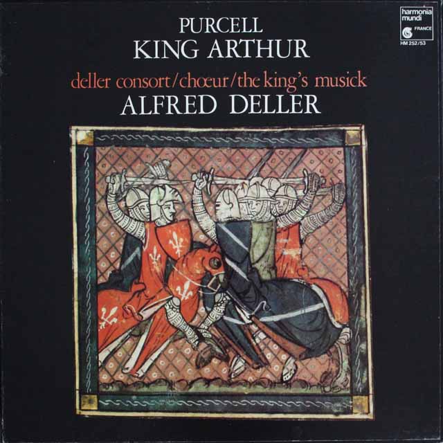 【特 価】 デラーのパーセル/「アーサー王」　仏HM　3810　LP レコード