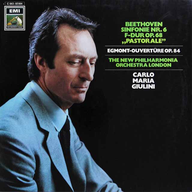 ジュリーニのベートーヴェン/交響曲第6番「田園」ほか　独EMI　3604　LP レコード