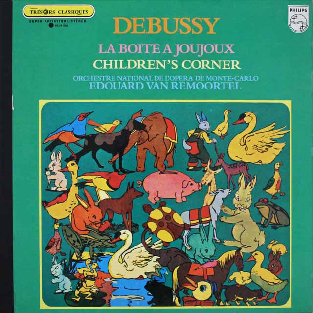 ルモーテルのドビュッシー/「おもちゃ箱」　仏PHILIPS　3307　LP レコード