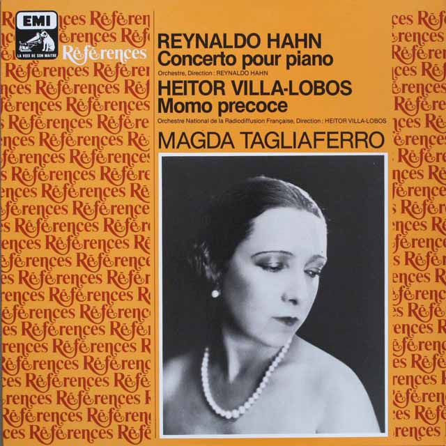 タリアフェッロのアーン/ピアノ協奏曲ほか　仏EMI（VSM）　3812　LP レコード