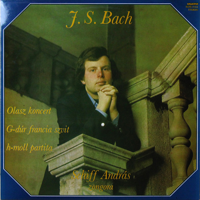 シフのバッハ/イタリア協奏曲ほか　ハンガリーHUNGAROTON　3290　LP レコード