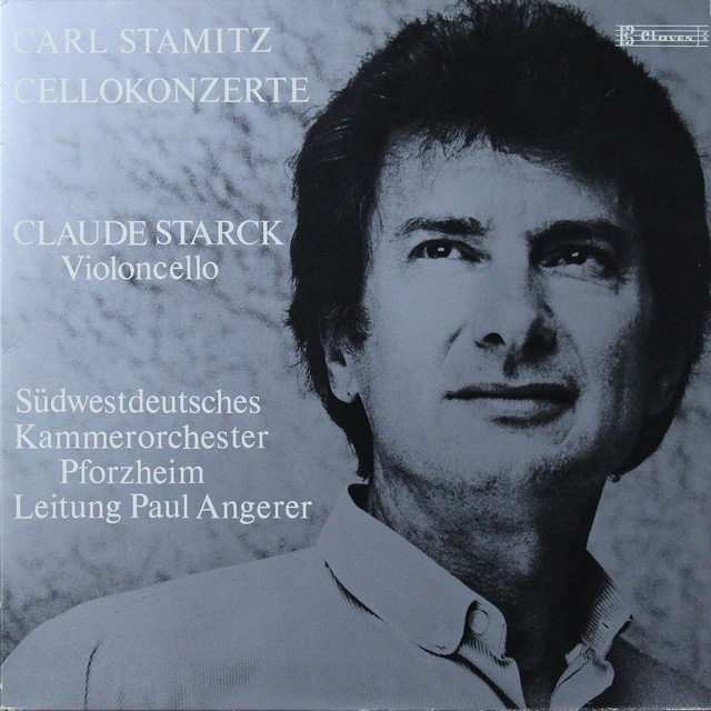 スタルク、アンゲラーのシュターミッツ/チェロ協奏曲　スイスclaves　3605　LP レコード