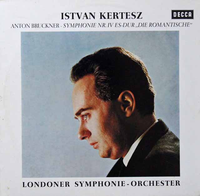 ケルテスのブルックナー/交響曲第4番「ロマンティック」　独DECCA　3516　LP レコード