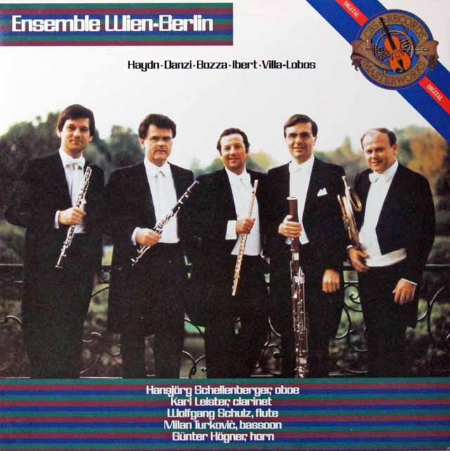 アンサンブル・ウィーン・ベルリンのハイドン/ディヴェルティメントほか　蘭CBS　3516　LP レコード