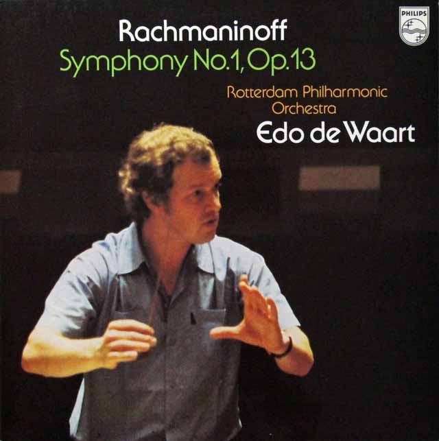 ワールトのラフマニノフ/交響曲第1番　蘭PHILIPS　3517　LP レコード