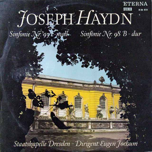 ヨッフムのハイドン/交響曲第95、98番　独ETERNA　3517　LP レコード