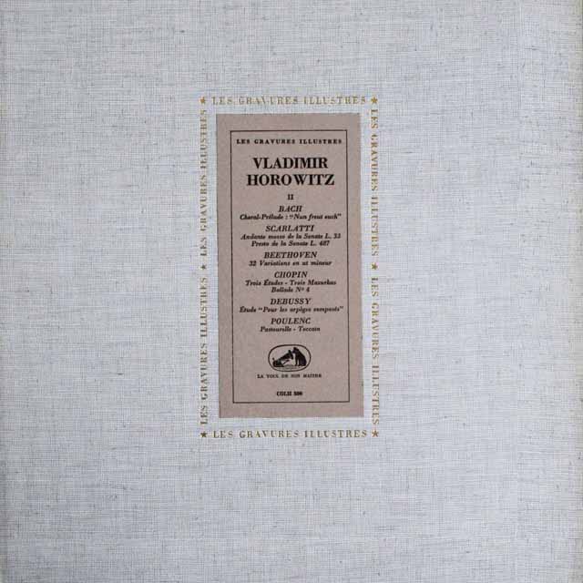 ホロヴィッツ名演集 　仏EMI(VSM)    2537　LP レコード