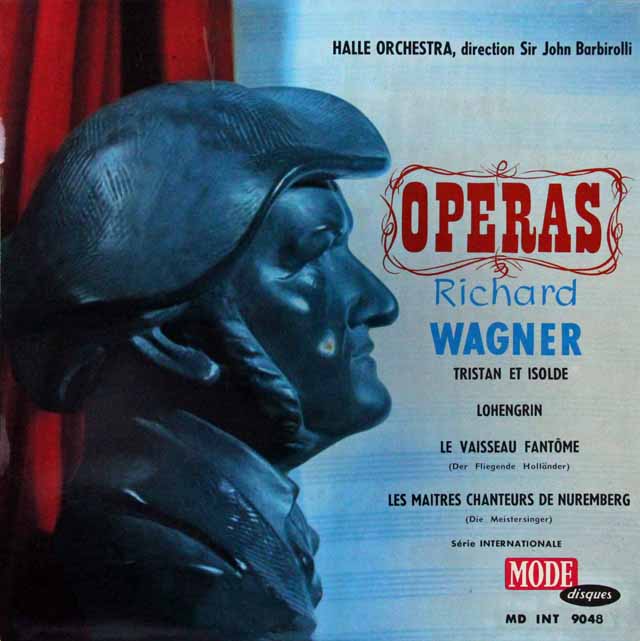 バルビローリのワーグナー/「トリスタンとイゾルデ」前奏曲ほか　仏MODE　3518　LP レコード