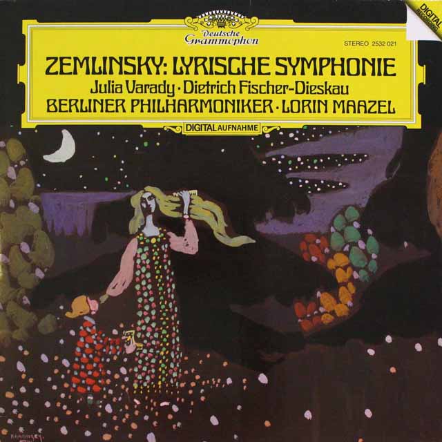 マゼールのツェムリンスキー/叙情交響曲　独DGG　3310　LP レコード