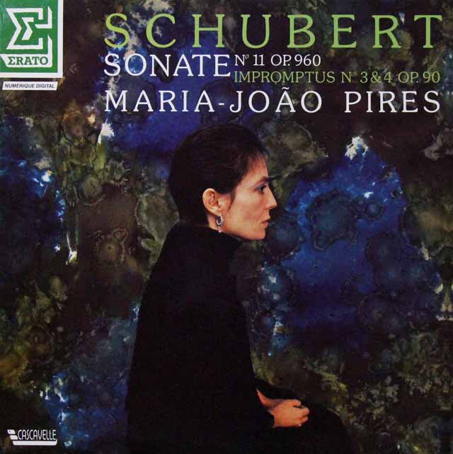 ピレシュのシューベルト/ピアノソナタ第21番ほか　仏ERATO　2813　LP レコード