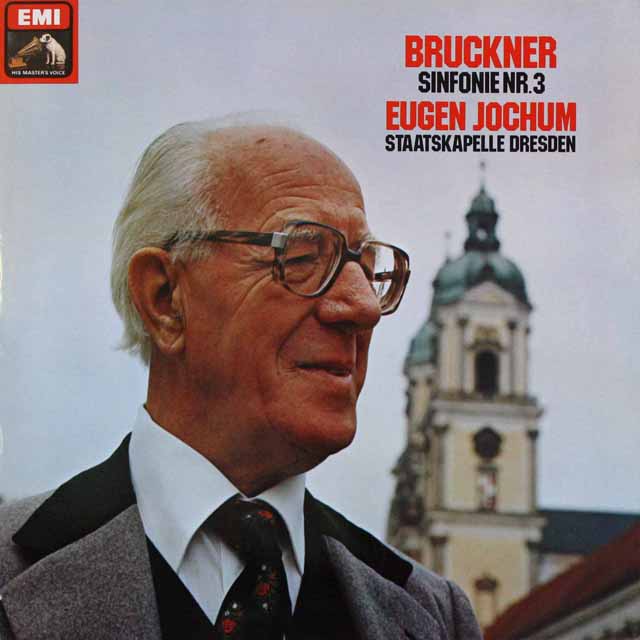 ヨッフムのブルックナー/交響曲第3番「ワーグナー」　独EMI　3615　LP レコード