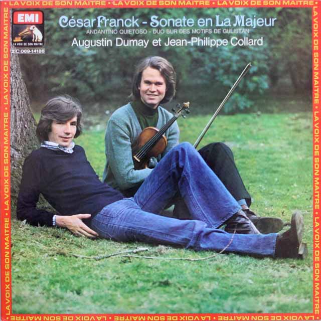 デュメイ&コラールのフランク/ヴァイオリンソナタほか　仏EMI(VSM)　3316　LP レコード