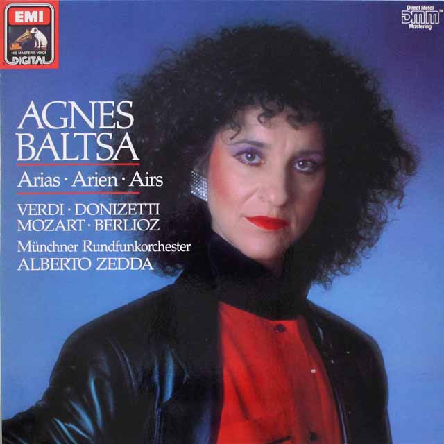 バルツァの「オペラアリア集」　独EMI　3316　LP レコード