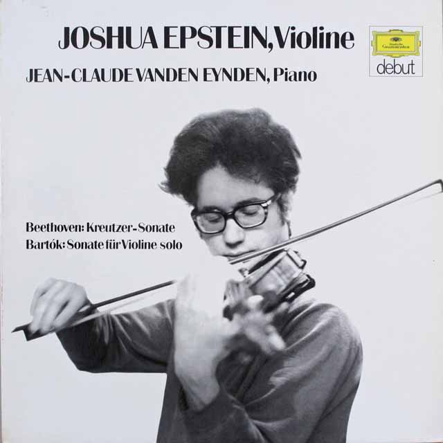 【デビュー・シリーズ】　エプスタインのヴァイオリン・リサイタル　独DGG　3818　LP レコード