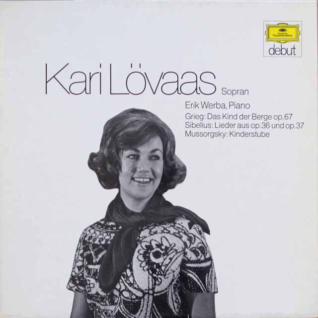 【デビュー・シリーズ】　レヴァースのグリーグ/「山の乙女」ほか　独DGG　3818　LP レコード