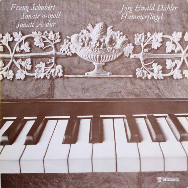 デーラーのシューベルト/ピアノソナタ第4、13番　スイスCLAVES　3693　LP レコード