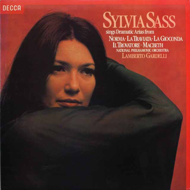 【オリジナル盤】　シャシュの「オペラアリア集」　英DECCA　3317　LP レコード