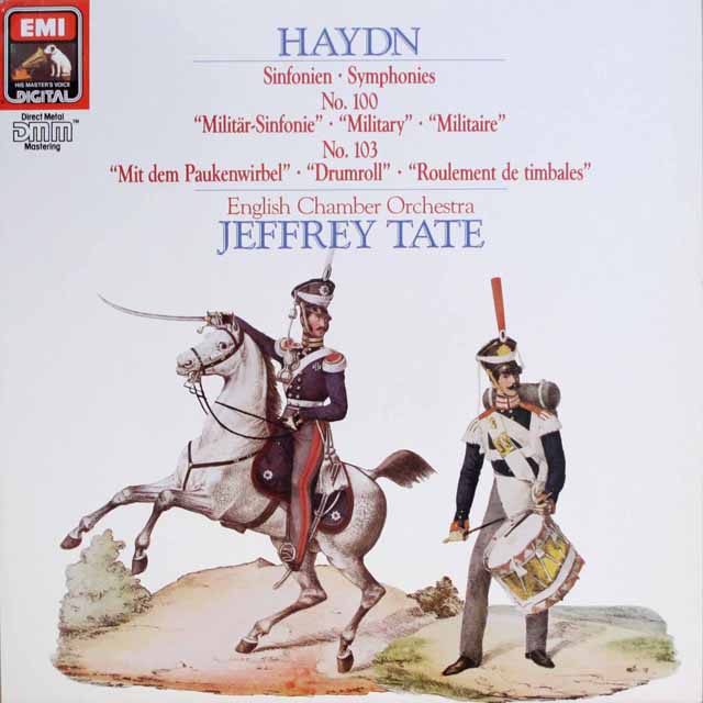 テイトのハイドン/「軍隊」＆「太鼓連打」　独EMI　3691　LP レコード