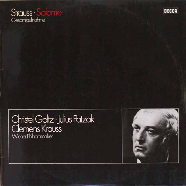 クラウスのR.シュトラウス/「サロメ」　独DECCA　3691　LP レコード
