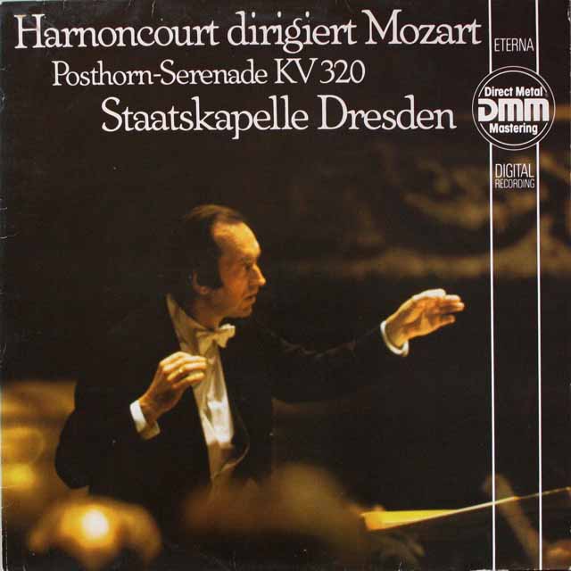 アーノンクールのモーツァルト/「ポストホルン・セレナーデ」　独ETERNA　3799　LP レコード