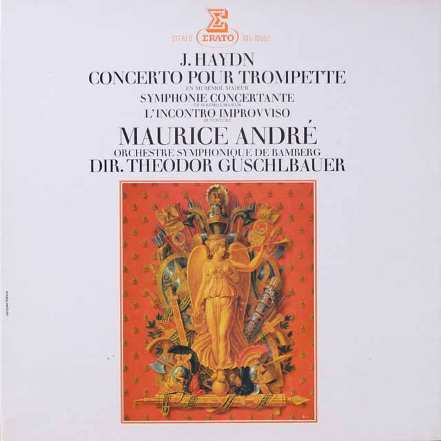 アンドレのハイドン/トランペット協奏曲ほか　仏ERATO　3799　LP レコード