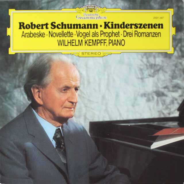 ケンプのシューマン/「子供の情景」ほか　独DGG　2603　LP レコード