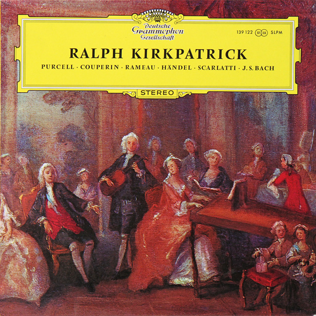 カークパトリック/チェンバロ・リサイタル　独DGG　3605　LP レコード