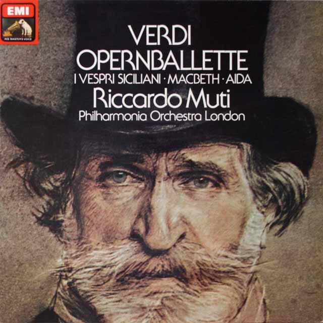 ムーティのヴェルディ/オペラのバレエ音楽　独EMI　3324　LP レコード