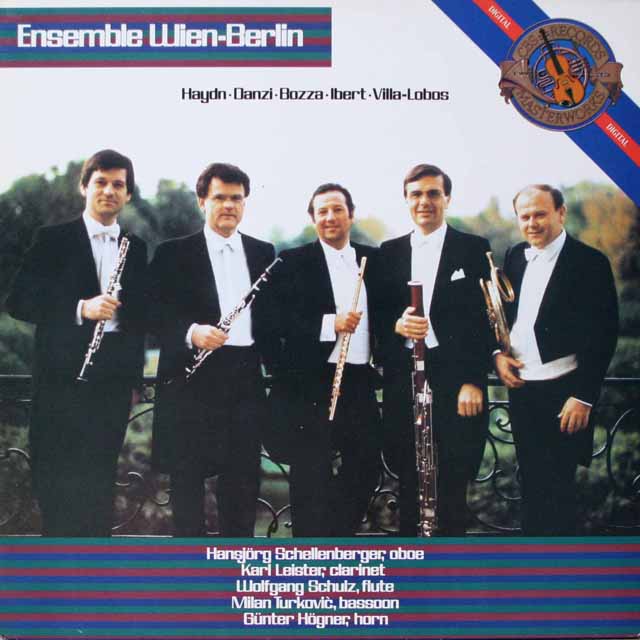 アンサンブル・ウィーン・ベルリンのハイドン/ディヴェルティメントほか　蘭CBS　3690　LP レコード