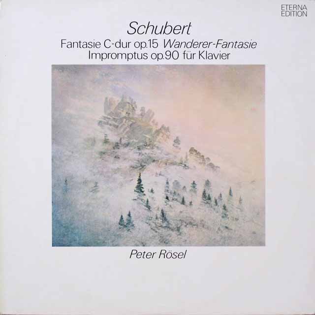 レーゼルのシューベルト/さすらい人幻想曲ほか　独ETERNA　3797　LP レコード