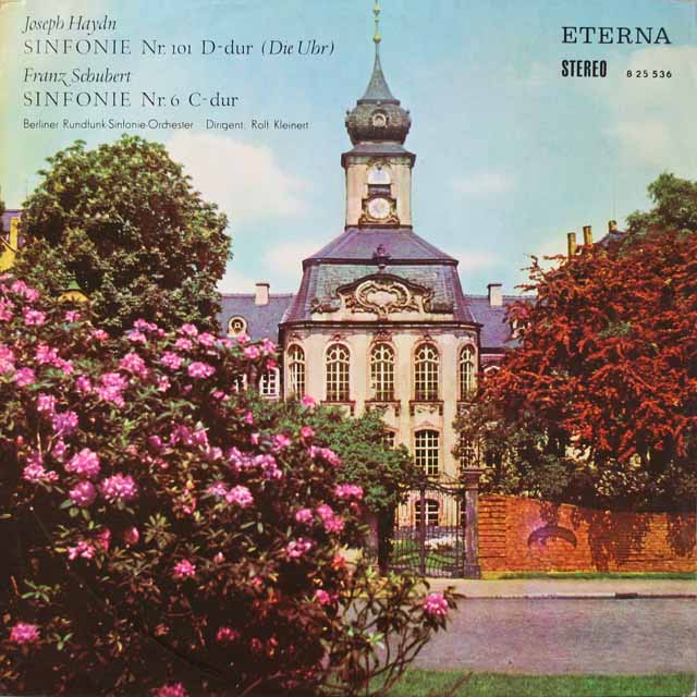 クライネルトのハイドン/交響曲第101番「時計」ほか　独ETERNA　3797　LP レコード