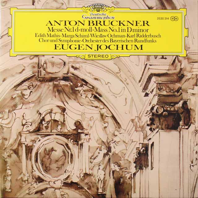 ヨッフムのブルックナー/ミサ曲第1番　独DGG　3796　LP レコード