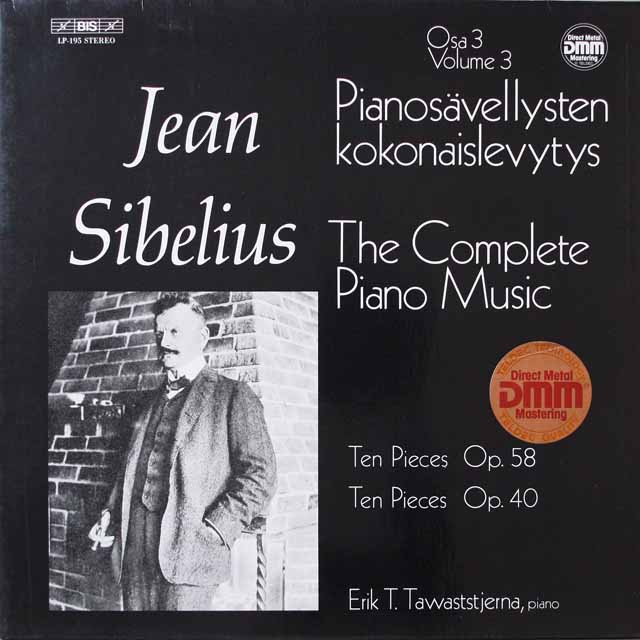 LP レコード タヴァッシェルナのシベリウス/10の小曲集ほか 独BIS STEREO 2628