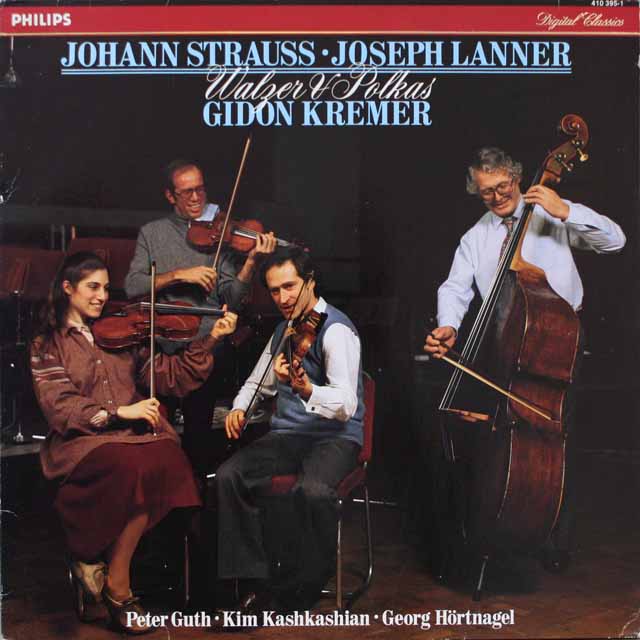 クレーメルらのランナー、シュトラウス/ワルツ、ポルカ集　蘭PHILIPS　3689　LP レコード
