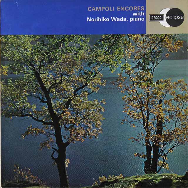 カンポリのアンコール集　英DECCA　3606　LP レコード