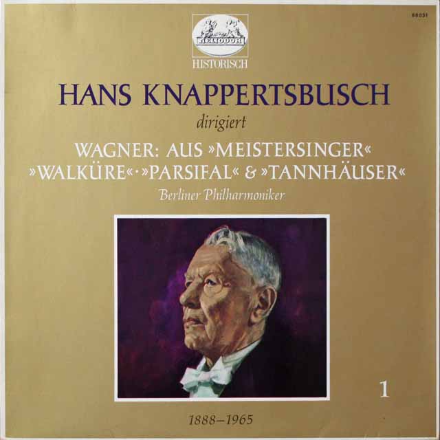 クナッパーツブッシュのワーグナー/「マイスタージンガー」ほか　独HELIODOR　3797　LP レコード