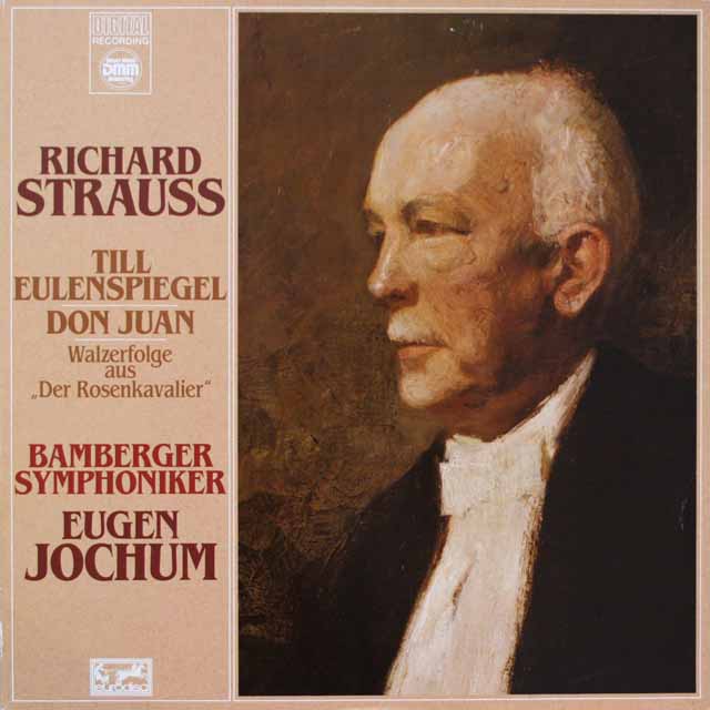 ヨッフムのR.シュトラウス/「ティル」ほか　独EURODISC　3688　LP レコード