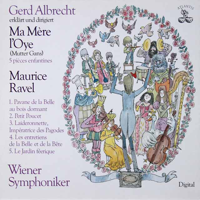 アルブレヒトのラヴェル/マ・メール・ロワ　独ATLANTIS　3606　LP レコード