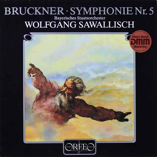 サヴァリッシュのブルックナー/交響曲第5番　独ORFEO　3289　LP レコード