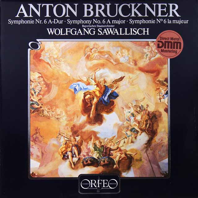 サヴァリッシュのブルックナー/交響曲第6番　独ORFEO　3606　LP レコード