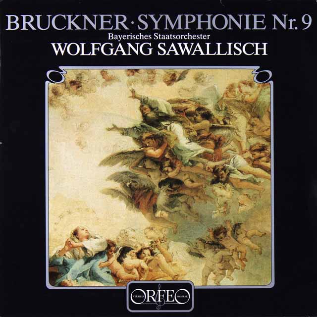 サヴァリッシュのブルックナー/交響曲第9番　独ORFEO　3289　LP レコード