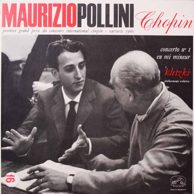ポリーニ&クレツキのショパン/ピアノ協奏曲第1番（ポリーニ・デビュー！）  仏VSM  2629　LP レコード