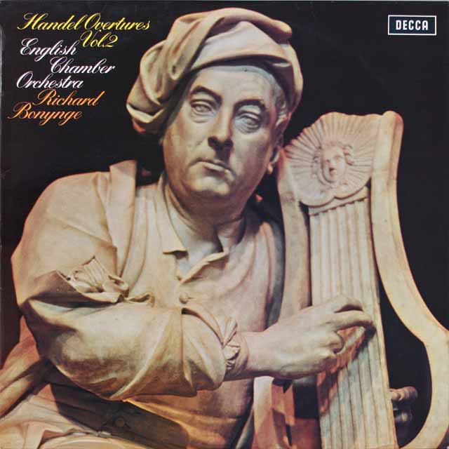 ボニングのヘンデル/序曲集（２）　英DECCA　3688　LP レコード
