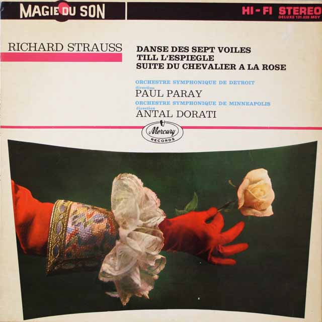 パレー、ドラティのR.シュトラウス/作品集　仏Mercury　3795　LP レコード