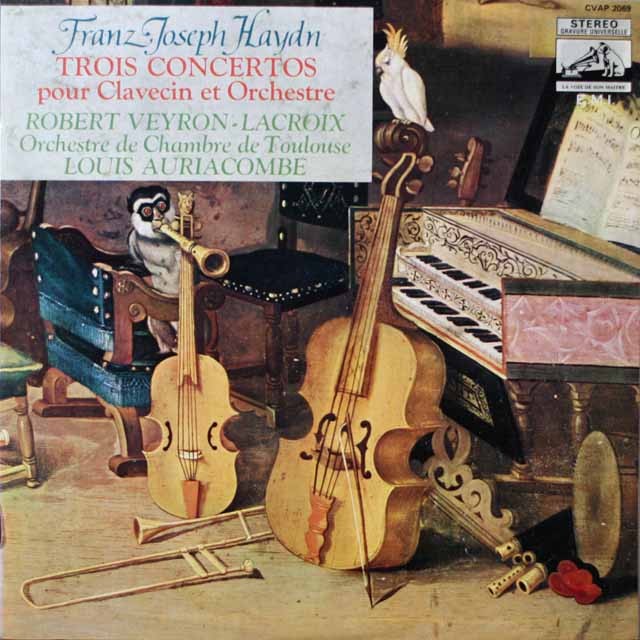 ラクロワらのハイドン/チェンバロ協奏曲　仏VSM　3795　LP レコード