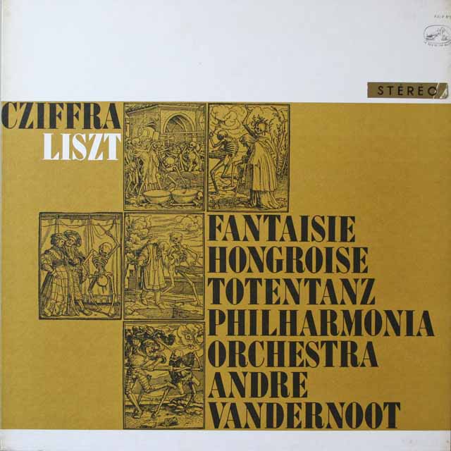 シフラ&ヴァンデルノートのリスト/「ハンガリー幻想曲」ほか  仏VSM  2627　LP レコード