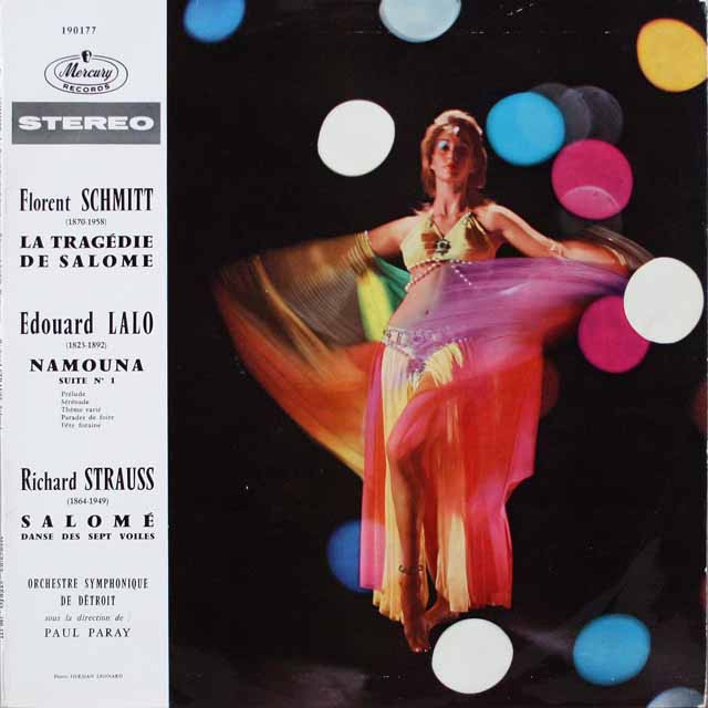 パレーのR.シュトラウス/「サロメ」から「7つのヴェールの踊り」ほか　仏MERCURY　3799　LP レコード