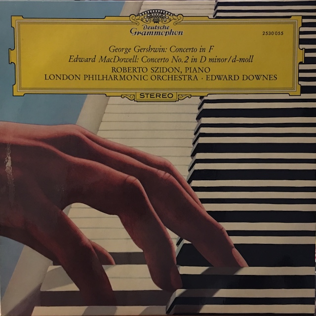 ロベルト・シドンのガーシュイン/へ調の協奏曲ほか　 独DGG　M1701　LP レコード