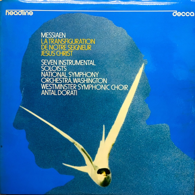 ドラティのメシアン/「我らの主イエズス・キリストの変容」　 英DECCA　M1701　LP レコード