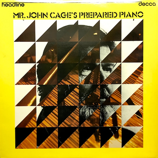 ティルベリーのケージ/「ミスター・ジョン・ケージのプリペアド・ピアノ」　　 蘭DECCA　M1701　LP レコード